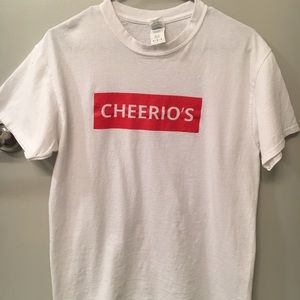 Supreme box logo designed cheerios tshirt